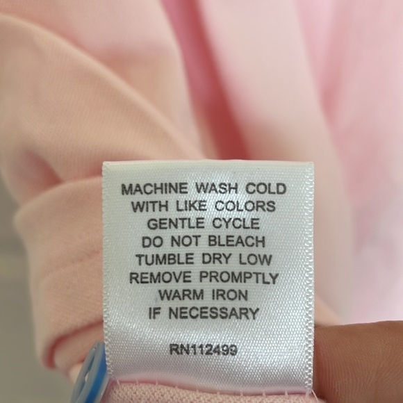 Tailorbyrd Men’s Cotton Blend Polo Shirt Pink XXL - Picture 6 of 6